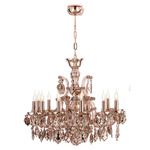 Empress Low Chandelier - Copper
