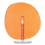 Lollipop Table Lamp - Matte White / Orange