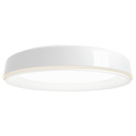 LP Grand Wall / Ceiling Light - Gloss White / Opal