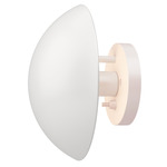 PH Hat Wall Sconce - White / Rose