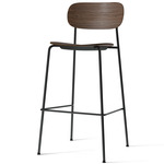 Co Counter/Bar Chair - Black / Dark Oak