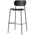 Co Upholstered Seat Counter/Bar Chair - Black Oak / Remix 233