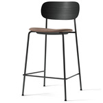 Co Upholstered Seat Counter/Bar Chair - Black Oak / Reflect 344