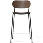 Co Counter/Bar Chair - Black / Dark Oak