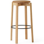 Passage Counter/Bar Stool - Natural Oak / Black