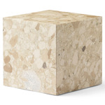 Plinth Cubic Marble Table - Kunis Breccia Sand