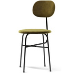 Afteroom Plus Upholstered Dining Chair - Black / City Velvet 031