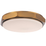Grommet Color Select Wall / Ceiling Light - Aged Brass / Opal