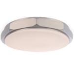 Grommet Color Select Wall / Ceiling Light - Brushed Nickel / Opal