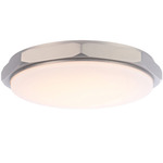 Grommet Color Select Wall / Ceiling Light - Brushed Nickel / Opal