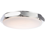 Grommet Color Select Wall / Ceiling Light - Polished Nickel / Opal