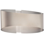 Swerve Wall Sconce - Brushed Nickel