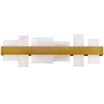 Acropolis Bathroom Vanity Light - Aged Brass / Alabaster