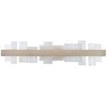 Acropolis Bathroom Vanity Light - Brushed Nickel / Alabaster