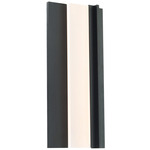 Enigma Outdoor Wall Sconce - Black / White