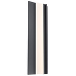 Enigma Outdoor Wall Sconce - Black / White