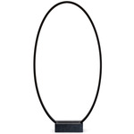 Ellisse Floor Lamp / Wall Sconce - Black / Opal