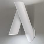 Tubes Large Wall Sconce - White / Opal