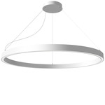 Zirkol C Downlight Pendant - Matte White / Opal