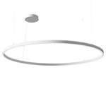 Zirkol C Downlight Pendant - Matte White / Opal