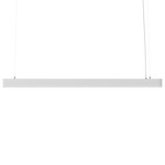 Zirkol Linear Pendant - Matte White / Opal