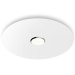 Sky Dome Wall/Ceiling Light - Polished Aluminum / White