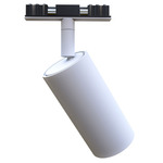 T24M Tubo Large Magnetic Track Head - White