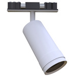 T24 Magnetic 2-Circuit Zoom 24VDC Track Head - White