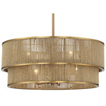 Ashburn Pendant - Warm Brass