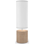 Spin Table Lamp - Natural / White