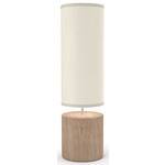 Spin Table Lamp - Natural / Ivory