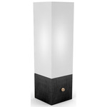 Art Table Lamp - Ebony / Frosted