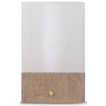 Simon Table Lamp - Natural / Frosted