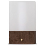 Simon Table Lamp - Walnut / Frosted