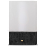 Simon Table Lamp - Ebony / Frosted