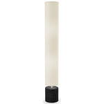 Spin II Retro Floor Lamp - Ebony / Ivory