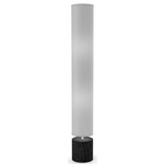 Spin II Retro Floor Lamp - Ebony / Light Grey