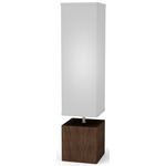 Flaca Table Lamp - Walnut / Light Grey