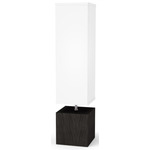 Flaca Table Lamp - Ebony / White