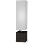 Flaca Table Lamp - Ebony / Light Grey