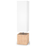 Flaca Table Lamp - Natural / White