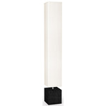 Flaca Floor Lamp - Ebony / Ivory