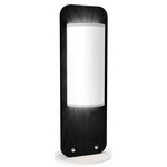 Flat Table Lamp - Ebony / White