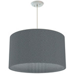 Tambor Pendant - White / Light Grey