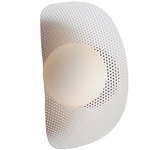 Chips Wall Sconce - Matte White / Satin White