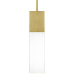 Kulma Outdoor Pendant - Natural Brass / Clear