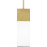 Kulma Outdoor Pendant - Natural Brass / Clear