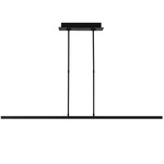 Stagger Linear Pendant - Nightshade Black