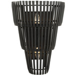 Apollo Wall Sconce - Black / Black