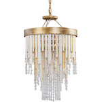 Lafayette Chandelier - Havana Gold / Crystal